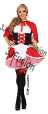 LADIES LITTLE RED RIDING HOOD STORYBOOK  Fancy Dress Costume FREE POSTAGE