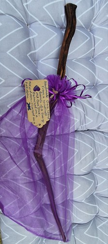 Handmade oak witches - witches, wand