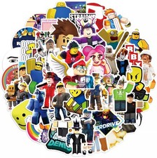 UK 50 Best Roblox Cool Sticker Pack Decal Vinyl Guitar Luggage Skateboard Laptop