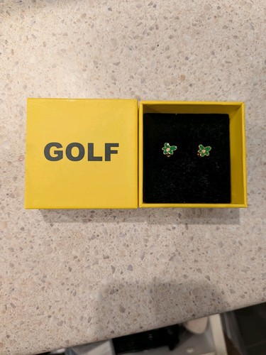Golf wang green flower - wang, stud