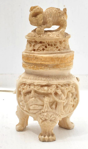 Vintage chinese carved resin - vintage,