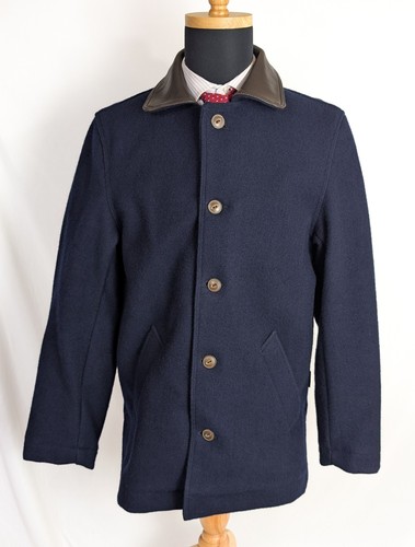 Swanndri navy heavyweight 100 - navy, 100%