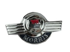EARLY BONNET BADGE:  MORRIS MINOR COMM