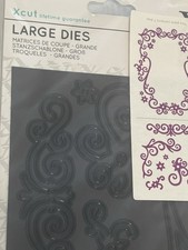 Xcut Large Dies For Card Making/ Papercraft . Brand New
