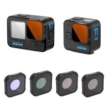 UV CPL ND4 ND8 ND16 ND32 ND64 Night Star Pink Red Filter Set for GoPro Hero