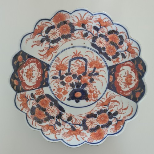 Antique japanese imari charger - antique,