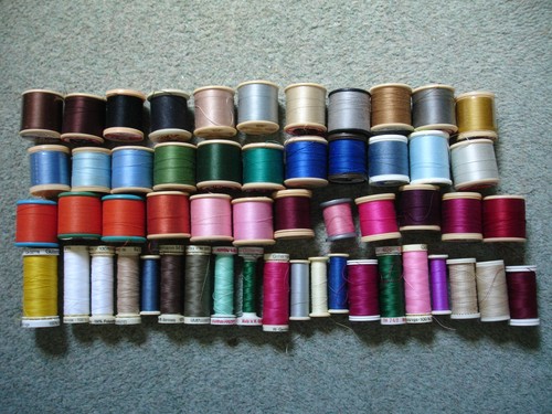 Bundle sewing thread - thread, cotton