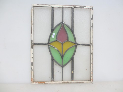 Antique stained glass - glass, window