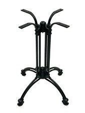 Cast Aluminium Table Base, Black Cast Aluminium Table bases