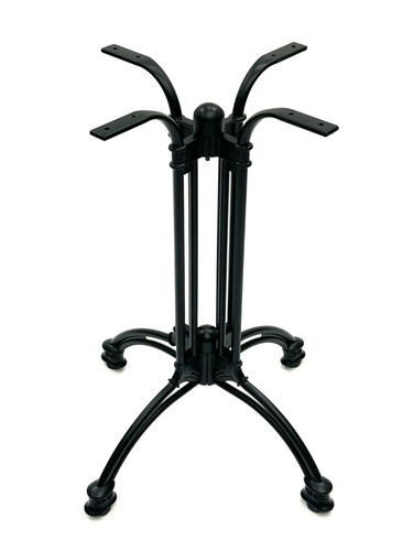 Cast aluminium table base - table,