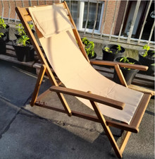 Wooden Folding Deck Chair