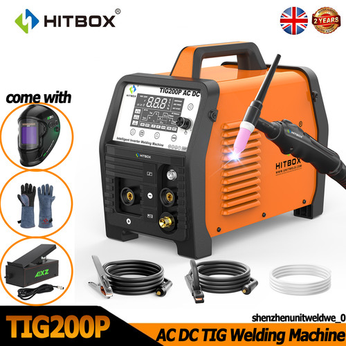 Hitbox 200amp 6in1 tig welder - hitbox,