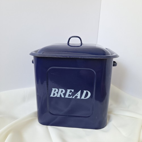 Vintage cobalt blue enamel - cobalt,