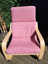 Ikea Poang Kids Chair Cover, slipcover, replacement cover, cushion, washable