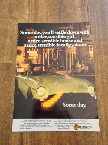 Sports car magazine - mg,