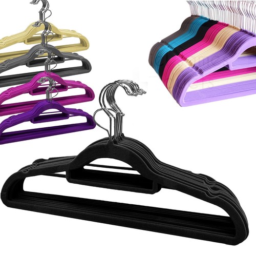 Coat clothes hangers - hangers, velvet