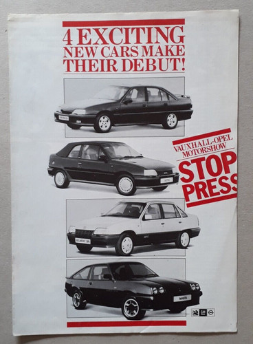 Vauxhall opel brochure - vauxhall, /