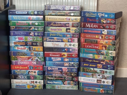 Vhs tapes kids family movies - tapes,, kids/family