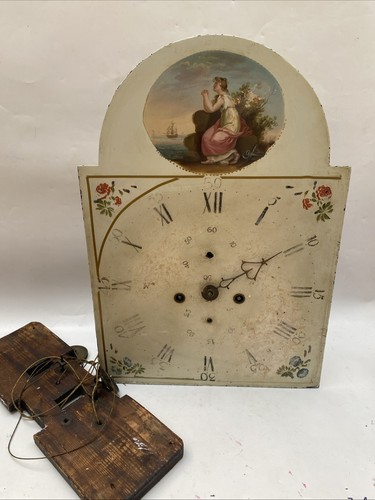 Antique grandfather clock - grandfather,
