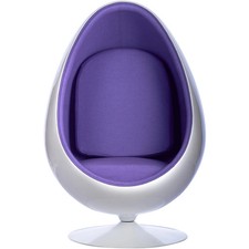 Retro Egg Pod Chair (Purple)