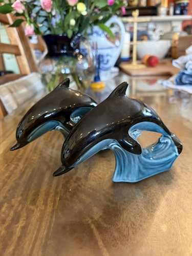 Poole pottery dolphins x - pottery, 11
