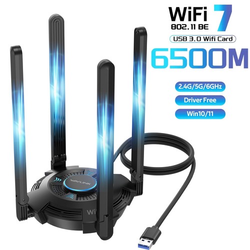 Wavlink wifi adapter tri - wavlink, 7/6e