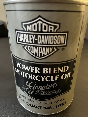 Vtg harley power blend - harley, gas