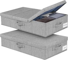 Under Bed Storage Box with Lid
