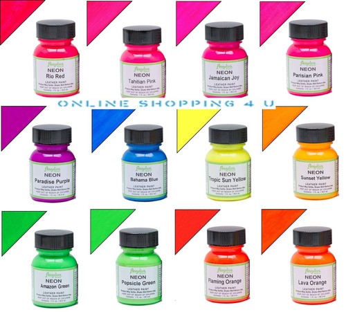 Angelus neon acrylic leather - acrylic,