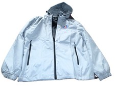 Scania jacket, lightweight hooded coat SIZE L 40" - 42" chest, light grey new B