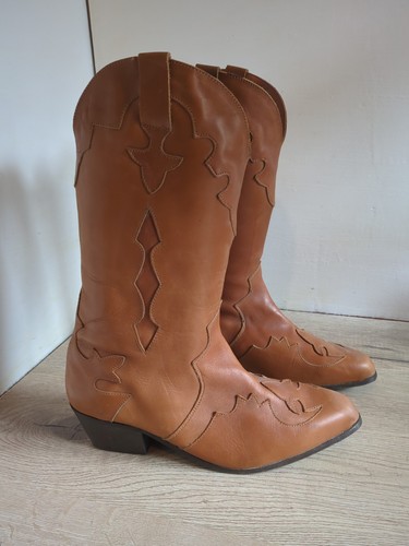 Oak tree western boots - boots, size