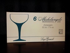 Set of 6 Glasses Champagne