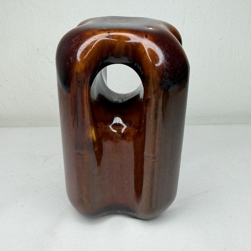 Vintage brown porcelain guy - vintage,