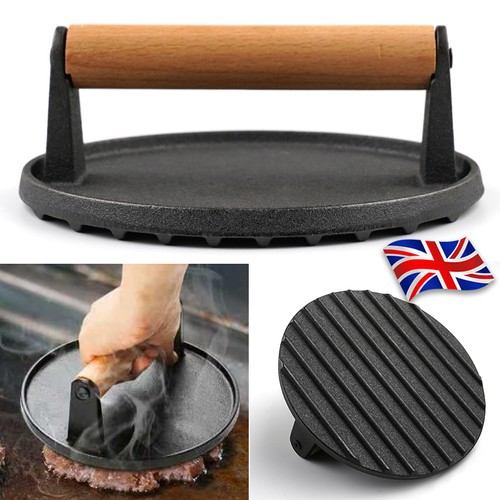 Cast iron steak weight - iron,