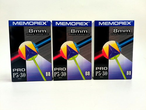 Memorex 30 8mm - memorex, p5-30