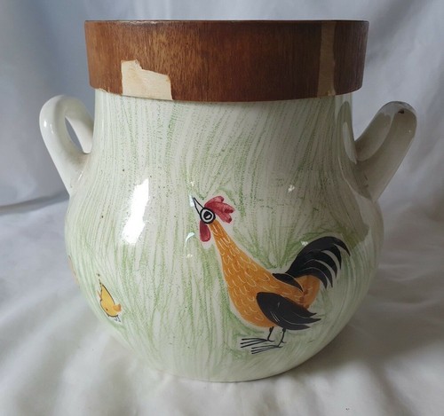 Charming italian ceramic jar - ceramic,