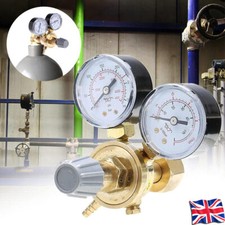 Gas Pressure Reducer Argon CO2 Bottle Regulator 2Gauge for MIG TIG Welder Copper