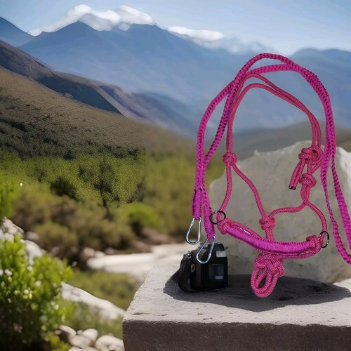 Bright pink full size rope - pink,