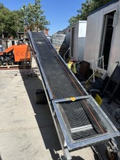 Conveyor Belt 6m X 600mm Wide Height Adjustable Speed Adjustable