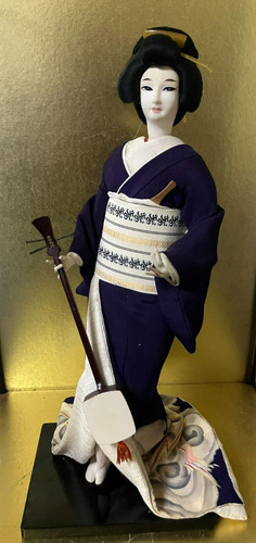 Vintage japanese doll kimono - doll,