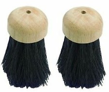 PACK OF 2 ROUND WOODEN