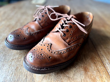 Alfred Sargent Brown Leather