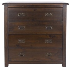 Dark Wood Chest of Drawers