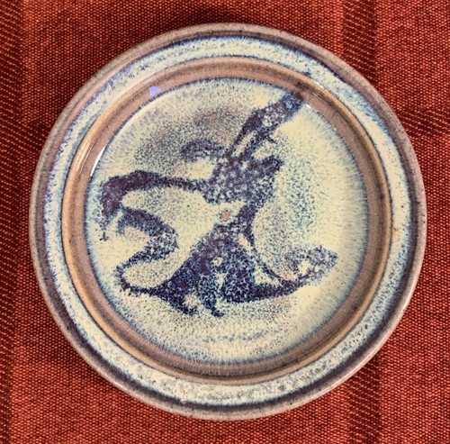 Irish studio pottery pin - studio,