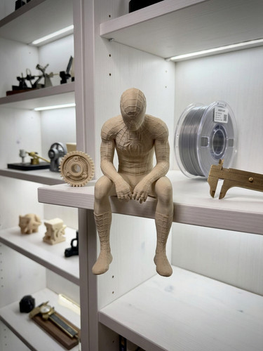 Spider man inspired shelf - spider-man,