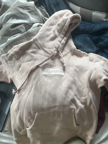 Supreme box logo - logo, pink