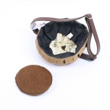 Replica WW1 British Army Brodie Helmet replacement Liner and leather chinstra...