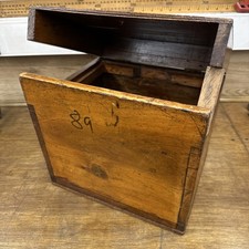 Vintage Wooden Tool Box -