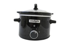 Crock-Pot Csc046 Slow Cooker 2.4 Litre Black Aluminium 2.4 Liters