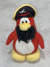 Disney Club Penguin Rockhopper Character 7”/18cm Plush Soft Collectible Toy Rare